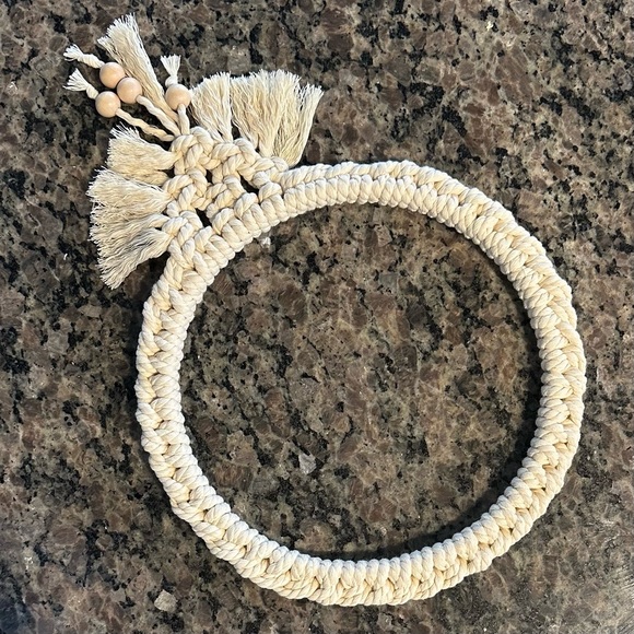 New Trivet Set, Handmade Macrame - Picture 4 of 4